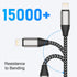 iPhone USB C to Lightning Cable, 2 Pack 10ft MFi 20W iPhone Fast Charger Nylon Braided Extra Long Cord Compatible with iPhone 14/13/12/12 Pro Max/...