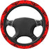 Red Satanic Pentagram Elastic Steering Wheel Cover, Universal 15 Inch Fit, Neoprene Rubber Car Steering Wheel Covers, Anti-Slip Car Accessories Fo...