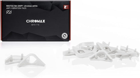 Noctua NA-SAVP1 chromax.White, Anti-Vibration Pads for 120/140mm Noctua Fans (16-Pack, White)...
