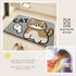 Cute Animal Rug, Adorable Mat, Cartoon Floor Mats, Non Slip Extra Absorbent Soft Bath Rug, Machine Washable, Bathtub Carpet Shower Indoor Area Use...