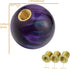 Arenbel Car Shifter Lever Knobs Round Gear Shift Stick Racing Handles Fit Most Manual Auto Vehicles, Purple...