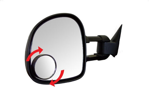 CIPA 49111 Blue Tinted 2" Stick-On Convex HotSpot Mirrors...