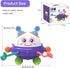 Montessori Toys for 18+ Months Old - Baby Sensory Toys for Boys and Girls Silicone Pull String Activity Toy for Toddlers Learning & Educational To...