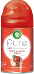 Air Wick Pure Freshmatic Refill Automatic Spray, Apple Cinnamon Medley, 1ct, Air Freshener, Essential Oil, Odor Neutralization, Packaging May Vary...