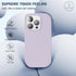 Compatible with Iphone 14 Pro Max Case, Liquid Silicone Case, Ultra Drop Protection, Full Coverage, Supreme Touch Feeling, Scratch Resistant, 6.7 ...