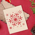 Snowflake Stencil Set | Snowflake Stencils for Crafts, Painting, Windows and More | Christmas Stencils Reusable Templates -Cards, Journals, Orname...