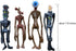 4 PCS Siren Head Toys Siren Head Action Figure Monster Amazing Head Horror Models (Series-E)...