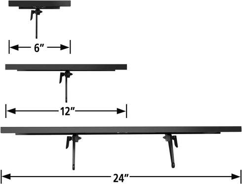 STANLEY ATS-106 Universal TV Top Shelf (Small)...