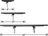 STANLEY ATS-106 Universal TV Top Shelf (Small)...