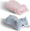 2 Pcs Keyboard Wrist Rest, Pink Kawaii Mouse Pad, Mouse Pad with Wrist Rest, Hand Rest Kawaii Office Supplies, Office Supplies for Women, Cute Cat...