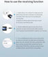 USB Bluetooth 5.0 Transmitter Receiver for TV, Portable Wireless Bluetooth Adapter, 3.5mm Jack Audio Bluetooth Transmitter for PC, Sound Card, Car...