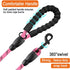 BARKBAY Dog Leashes for Large Dogs Heavy Duty Dog Leash 4/5/6 FT with Comfortable Padded Handle and Highly Reflective Threads for Medium Large Dog...