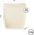 W&P Porter Silicone Reusable Storage Bag, Sandwich (36oz Stand-Up), Cream, Food Storage Container, Microwave and Dishwasher Safe, Easy Cleaning...