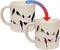 The Unemployed Philosophers Guild Birds on a Wire Heat Changing Mug - Add Coffee and Colorful Birds Appear, Comes in a Fun Box...