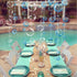 Decor365 Under The Sea Party Decorations Blue Bubble Garlands Little Mermaid Birthday Under Water Bday Hanging Streamer Beach Theme Banner Underwa...