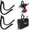 Pmsanzay Power Tool Organizer, 2 Pack Heavy Duty Drill Holder Wall Mount Hangers, Tool Holder and Storage Rack Utility Storage Shelves for Power T...