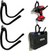 Pmsanzay Power Tool Organizer, 2 Pack Heavy Duty Drill Holder Wall Mount Hangers, Tool Holder and Storage Rack Utility Storage Shelves for Power T...