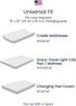TotAha Premium Stretchy Changing Pad Cover, Buttery Soft Diaper Changing Pad Covers for Girls Boys, Super Stretchy Jersey Knit Changing Table Cove...