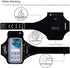 JEMACHE Armband for Samsung Galaxy S25 S24 S23 S22 S21 Ultra/Plus/FE, Gym Running Workouts Arm Band with Earbuds Holder (Black)...