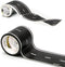 PlayTape Tape and Curves for Toy Cars - 1 Roll of 30 ft. x 2 in. Black Road + 1 Roll of 36 Curves...
