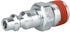 WYNNsky Industrial Type 3/8'' MNPT Zinc-Plated Plug with Sealant, 2 Pieces Air Tools Accessories Air Fittings Kit...