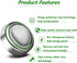 Cotchear 10pcs 1.5V AG10 Alkaline Battery 189 389 AG10 LR1130 LR54 V10GA Battery Alkaline Button Coin Cell Batteries...