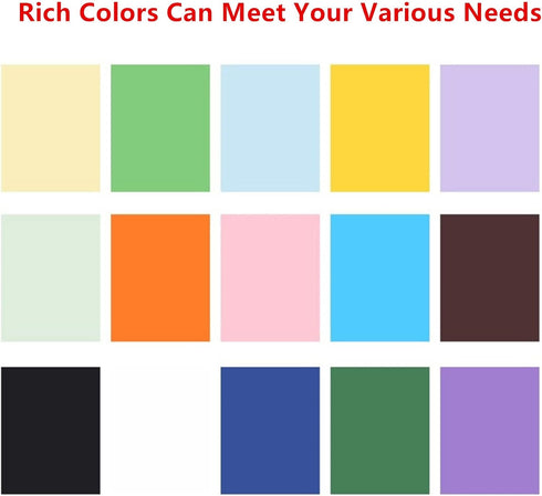 20 Sheets Red Cardstock 8.5 x 11 Inches, 250gsm/92 lb Thick Craft Paper for Making Cards, Invitations, Paper Crafts or Drawing...