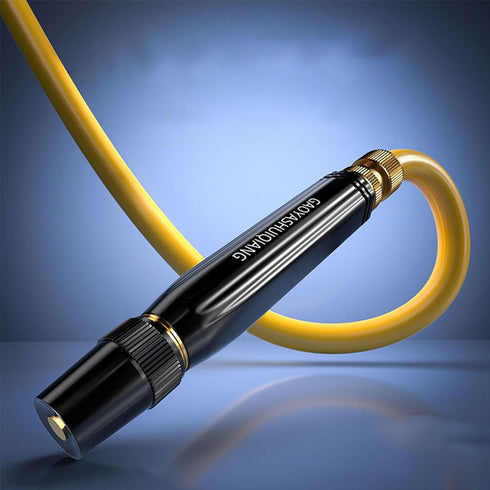 2024 NEW Upgrade Car Washing Water Gun Garden Hose Nozzle Sprayer, Metal High Pressure Leak-proof Water Hose Nozzle with 3 Adjustable Spray Patter...