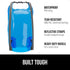 Gorilla Gear Heavy Duty 100% Waterproof IPX 6 Dry Bag, Tear and Puncture Resistant Bags Kayaking Boating Hiking Camping Swimming Water Sports, Lig...