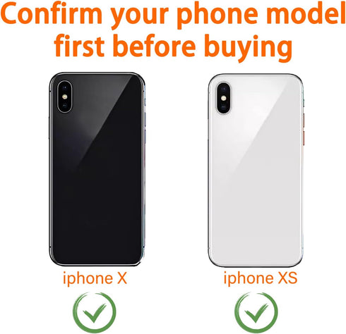 Back Rear Glass Camera Lens Replacement with Tool Kit & Camera Cover for iPhone Xs...