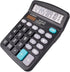 Solar Basic Desk Calculators with Big Buttons and Large Display, 12-Digit Calculators with Solar Power and AA Battery Dual Power Handheld Desktop ...