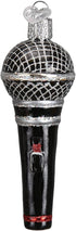 Old World Christmas Ornaments: Musical Instruments Glass Blown Ornaments for Christmas Tree, Microphone...