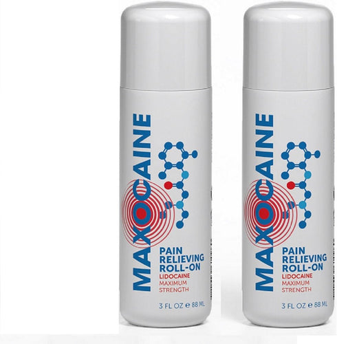 4% Lidocaine Roll On Plus 1% Menthol. Max Strength Instant Pain Relief & Powerful Tattoo Numbing Liquid Cream. Topical Anesthetic Gel Numbs Away A...