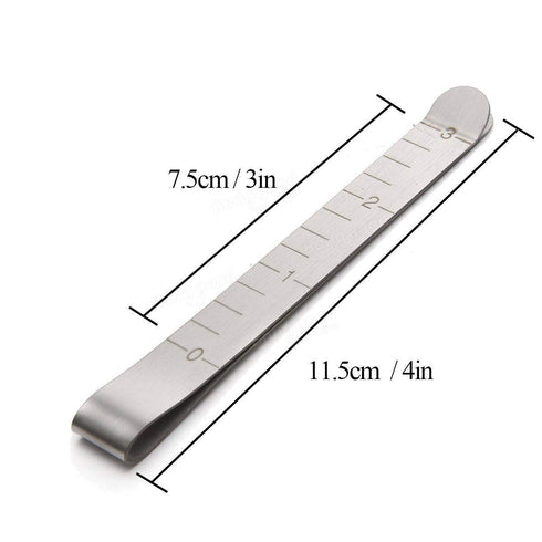 Sewing Clips Set of 20 Stainless Steel Hemming Clips 3 Inches Measurement Ruler...