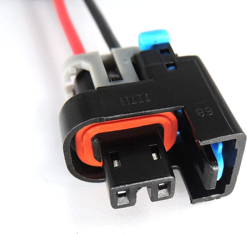 HiSport Injector PnP Adaptors Plugs Compatible with LQ4 LQ9 4.8 5.3 6.0 Injectors into LS1 LT1 EV1 wiring Harness Connectors 8Pcs...