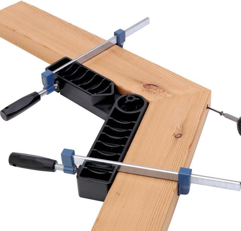 Rockler 5” Clamp-It Bar Clamp (Dark Gray) - Adjustable Bar Clamps for Woodworking - Polypropylene Wood Clamps for Precise Angles - F-Style One-Han...