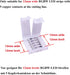 20pcs RGBW LED Strip Connector 5 pin 12mm Wide RGBW 5050 LED Tape Connector RGBW LED Ribbon Snap Down Connector 5-Conductor RGBW LED Rope Connecto...