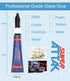 Ultra Strong Clear Super Glue - 3-Gram Tubes, Instant Adhesive Perfect for Ceramic, Wood, Metal, Rubber, Plastic, Glass | Ideal for DIY Projects -...