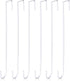 Hotop 15 Inch Wreath Hangers for Front Door Wreath Doors Hangers Steel Material Clothes Towel Hooks Holder Over The Door Hanger Hooks for Christma...