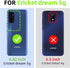 nancheng for Cricket Dream 5G Phone Case, Case for AT&T Radiant Max 5G 6.8"/Cricket Innovate 5G/AT&T Fusion 5G Women Glitter Cute Soft TPU Cover w...