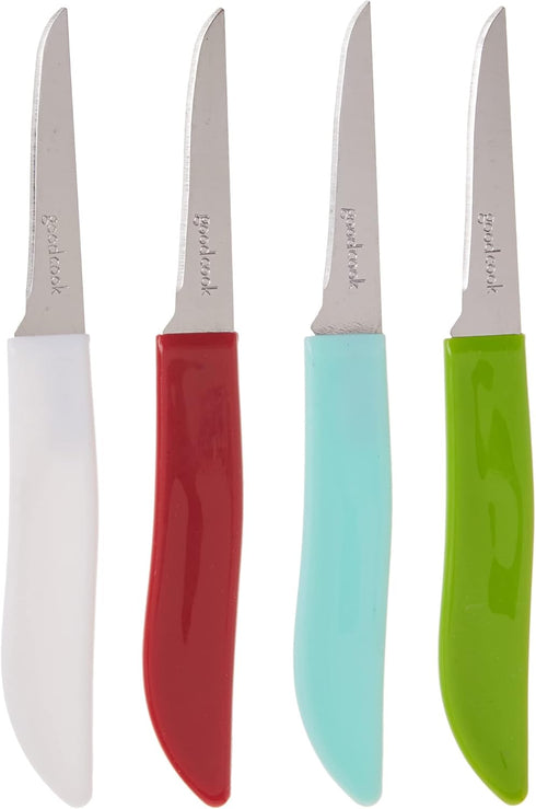 GoodCook Everyday Paring Knife Set, 4pk...