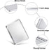 TeamFar 10.5’’ x 8’’ x 1’’ Toaster Oven Pan with Rack Set, Small Baking Pans Tray Stainless Steel with Cooling Rack Set of 4, Non-Toxic & Heavy Du...