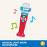 Battat – Toy Karaoke Mic – Light-Up & Voicechanging Microphone – Record & Playback – Sing-Along With Bluetooth – 3 Years + – Musical Light Show Mi...