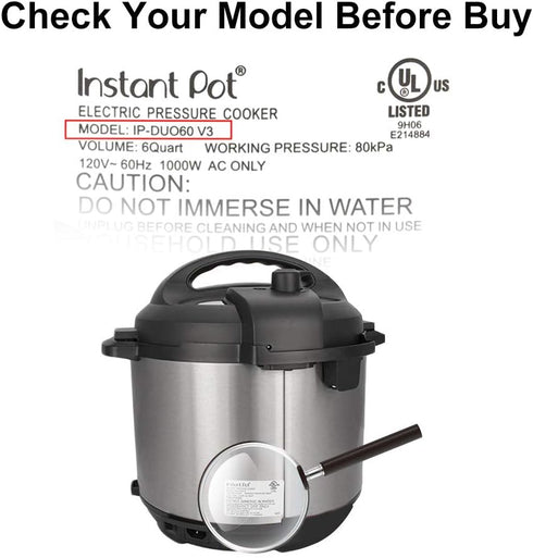 Original Float Valve for Instant Pot Pro 6 Qt 8Qt, Pro Plus, Duo Evo Plus 60, Lux 8 Qt, Duo 8, Duo Plus 8 Qt Replacement Float Valve for Instant P...