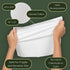 Clean Facial Towels for Sensitive Skin, 100% Biobased Face Towels, 50 Count, Ultra Soft, Makeup Remover Dry Wipes...