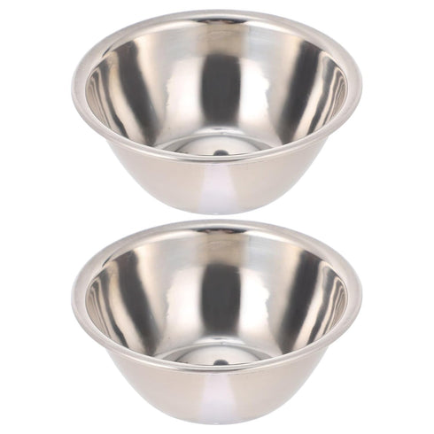 2pcs Stainless Steel Medical Bowl Surgical Bowls Thickened Iodine Cups with Seamless Construction Basin for Sponges Dressings Sterile Fluid...