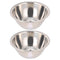 2pcs Stainless Steel Medical Bowl Surgical Bowls Thickened Iodine Cups with Seamless Construction Basin for Sponges Dressings Sterile Fluid...