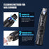 Dog Nail Grinder with LED Light, 2 Speeds Pet Dog Cat Nail Trimmers and Nail Clippers Set Low-Noise Rechargeable Pet Nail Grinder with 2 Grinding ...