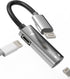 iPhone Headphone Adapter Dual Lightning Jack Dongle(2in1)Apple MFI Certified AUX Cable Splitter Audio Charge Converter for 14 13 12 11 Pro Max Min...