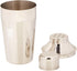 Winco 3-Piece Cocktail Shaker Set, 10-Ounce,Stainless Steel,Medium...